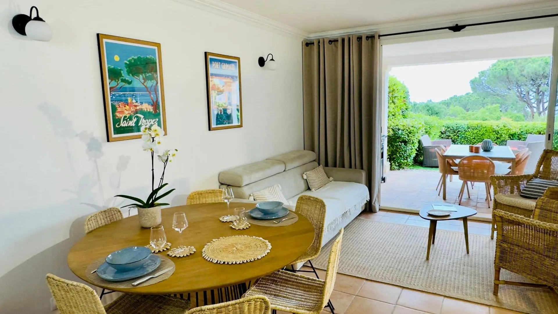Les Restanques Vue Mer Bastide Rez Jardin 3021 Grimaud Apartment