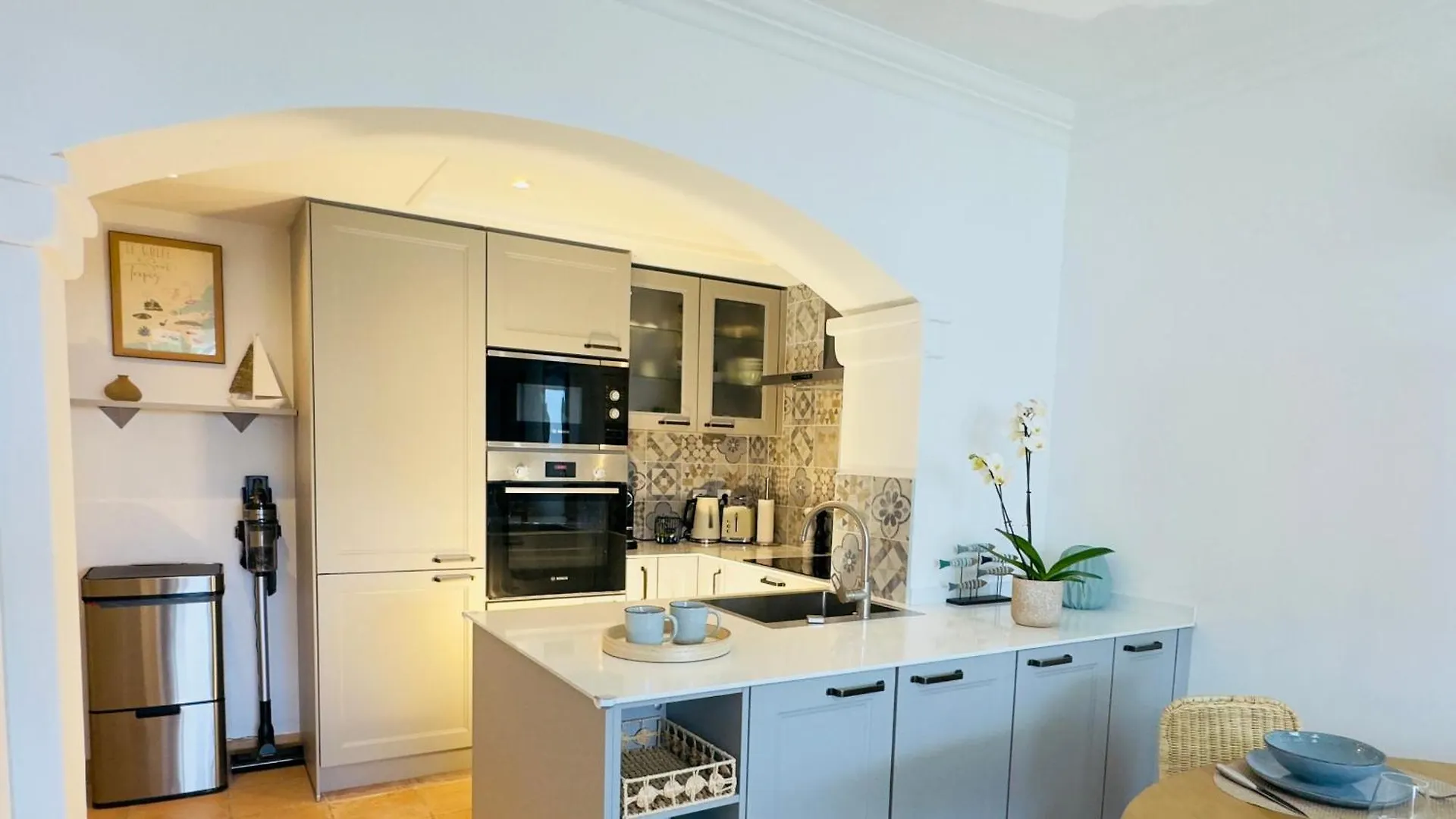 גרימו Les Restanques Vue Mer Bastide Rez Jardin 3021 צרפת
