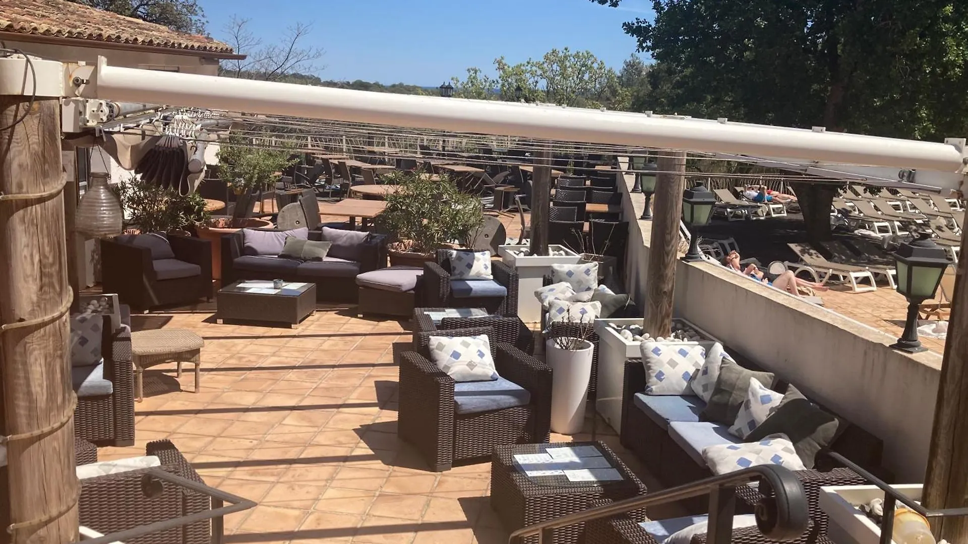 Les Restanques Vue Mer Bastide Rez Jardin 3021 Grimaud Apartment