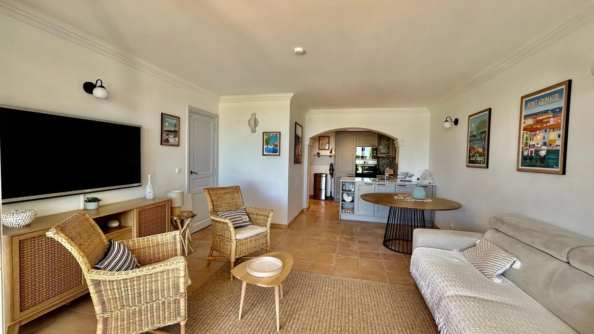 Les Restanques Vue Mer Bastide Rez Jardin 3021 Grimaud Apartment