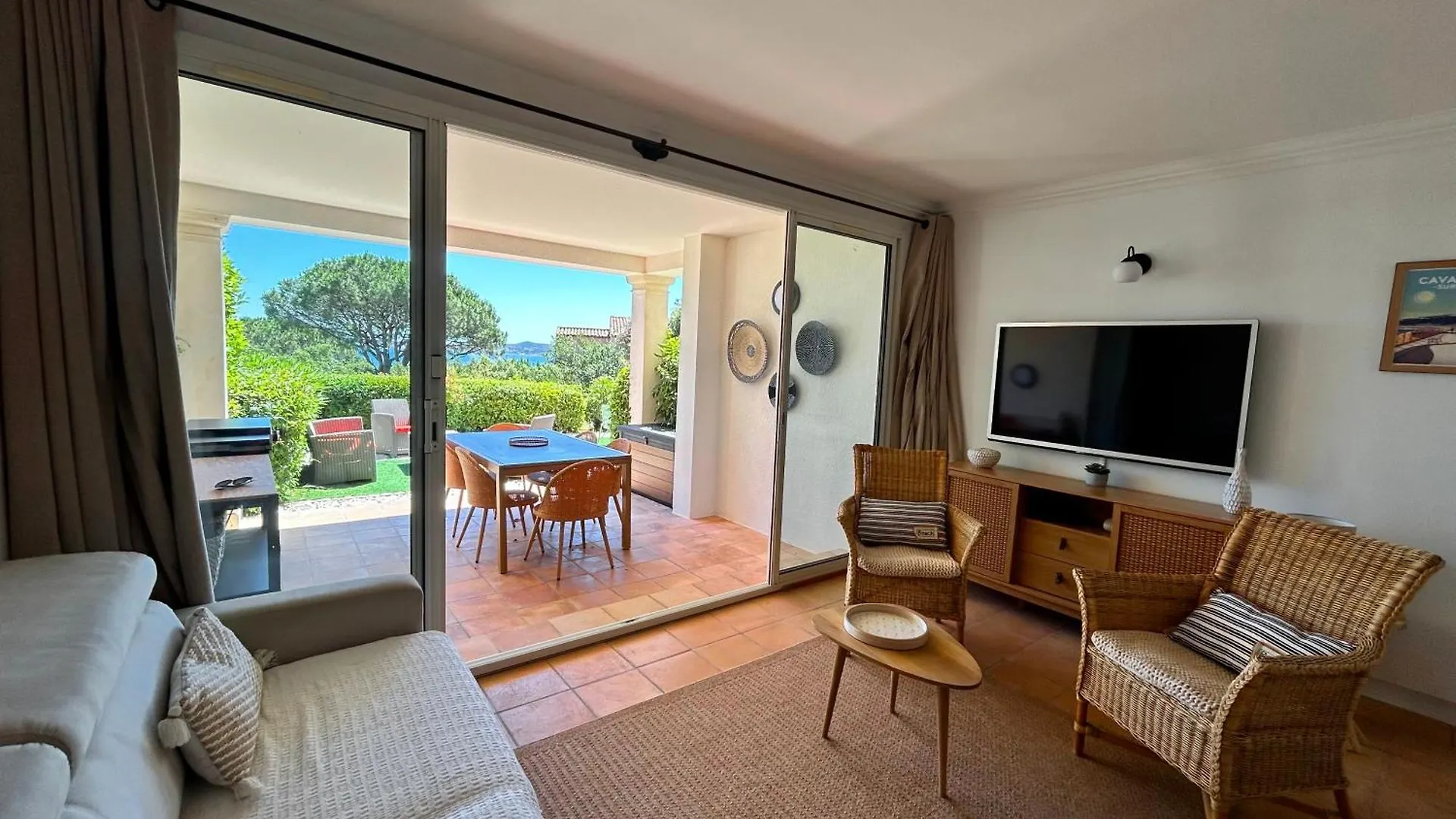 Apartment Les Restanques Vue Mer Bastide Rez Jardin 3021 Grimaud