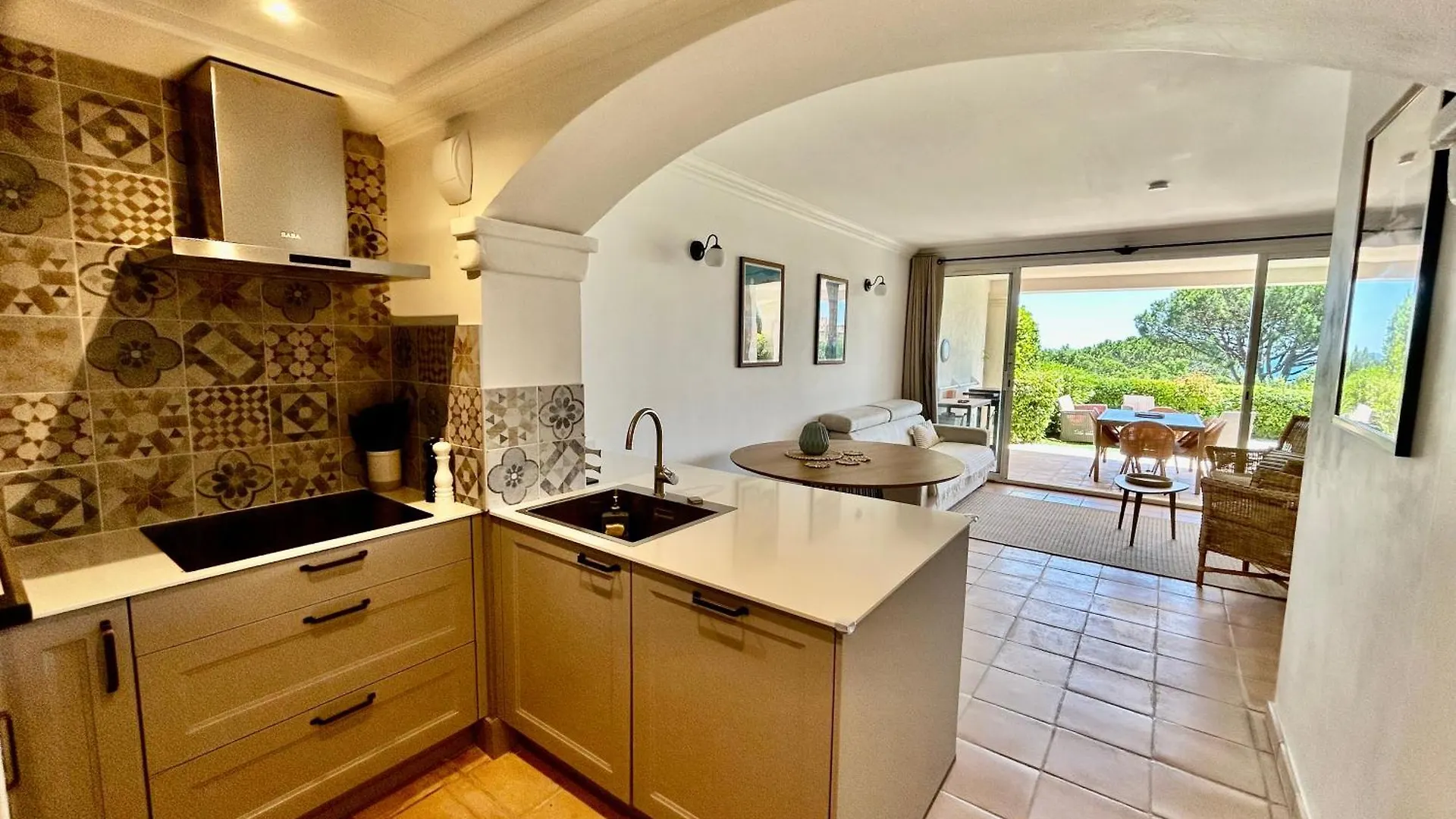 Les Restanques Vue Mer Bastide Rez Jardin 3021 Grimaud