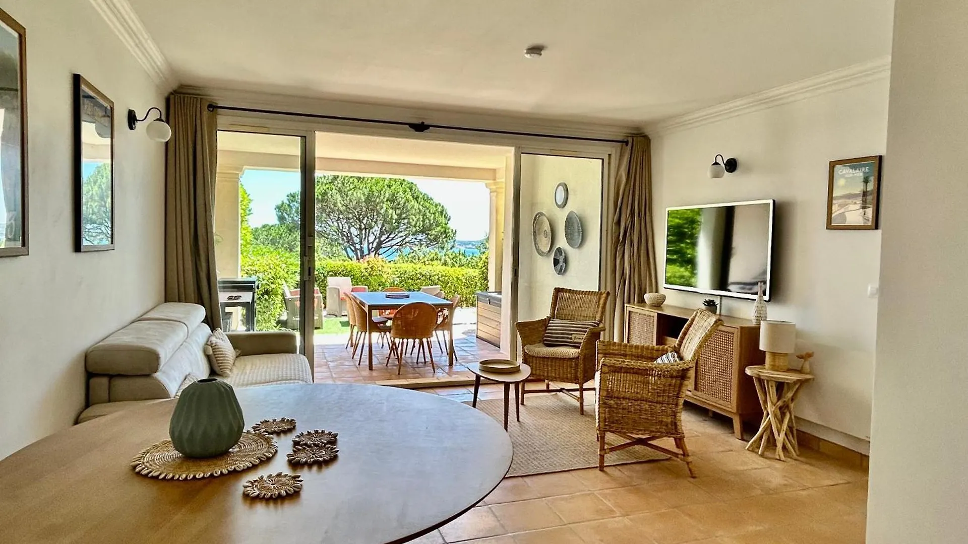 Les Restanques Vue Mer Bastide Rez Jardin 3021 Grimaud 0*,