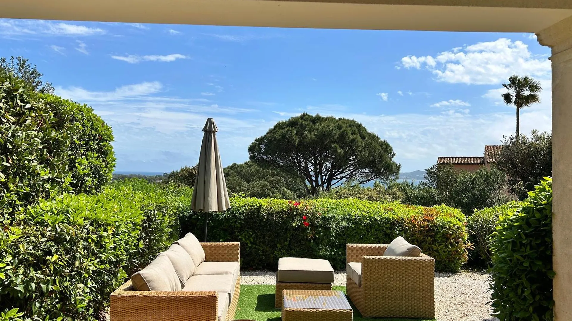 Apartment Les Restanques Vue Mer Bastide Rez Jardin 3021 Grimaud